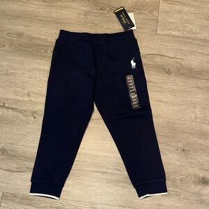NWT Polo by Ralph Lauren Dark Blue Kids 4T Joggers
